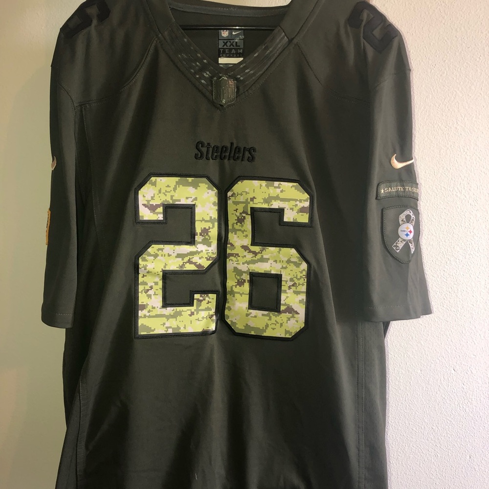 Le'Veon Bell Steelers Salute to Soldiers Jersey